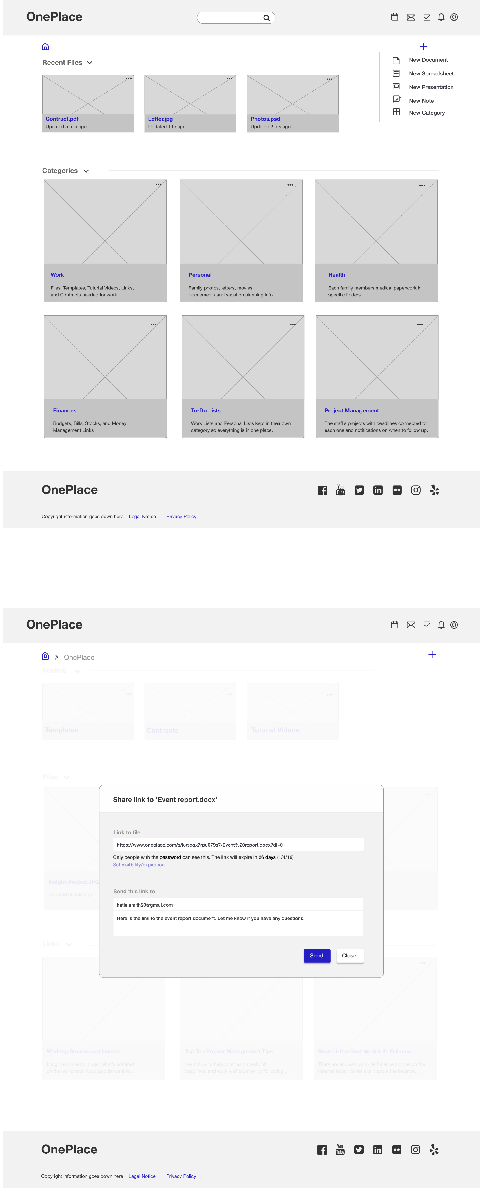low-fidelity wireframe images